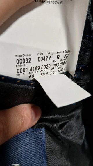 Traje gris oscuro - Talla 50 - Sastrería italiana