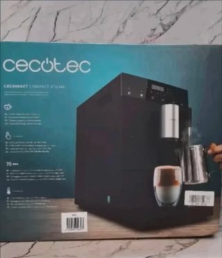 Cafetera Cecotec cremmaet compact Steam