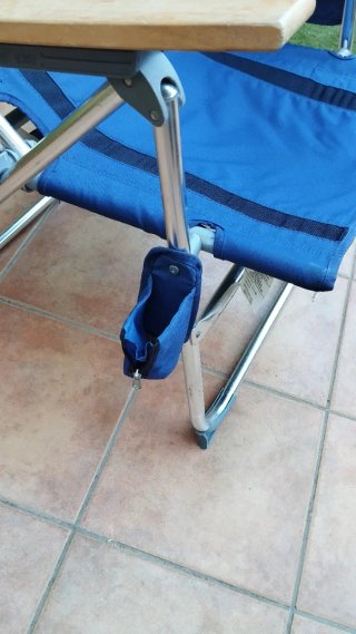Silla alta de Playa Tommy Bahama Azul