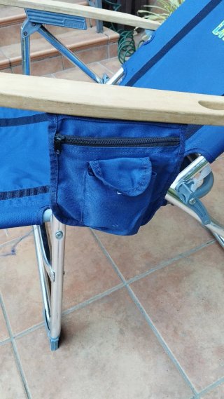 Silla alta de Playa Tommy Bahama Azul