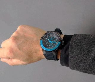 Reloj Invicta Aviator 39298 Negro/Azul