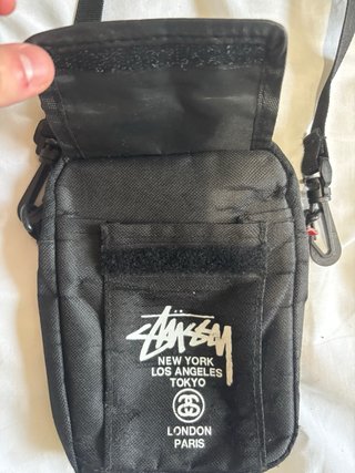 Riñonera Stussy Negra