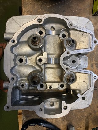Culata y pistón Honda Dominator 650