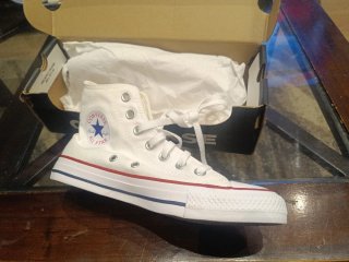 Zapatillas Converse All Star Blancas Mujer Talla 3