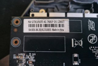 Tarjeta Gráfica NVIDIA 1050 Ti