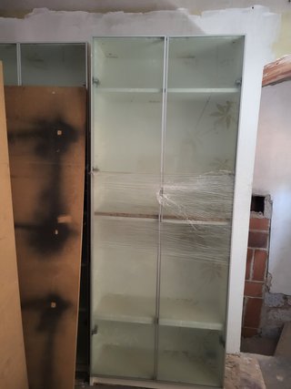 2 Estanterías Billy con puertas OGBO