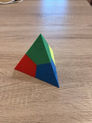 Tetraedro tetra aide educativo para niños