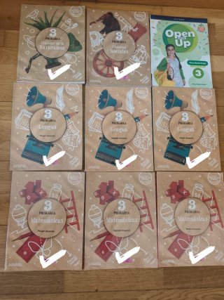PACK LIBROS 3 PRIMARIA