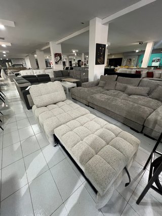 Sofá Cama Beige 1 Plaza