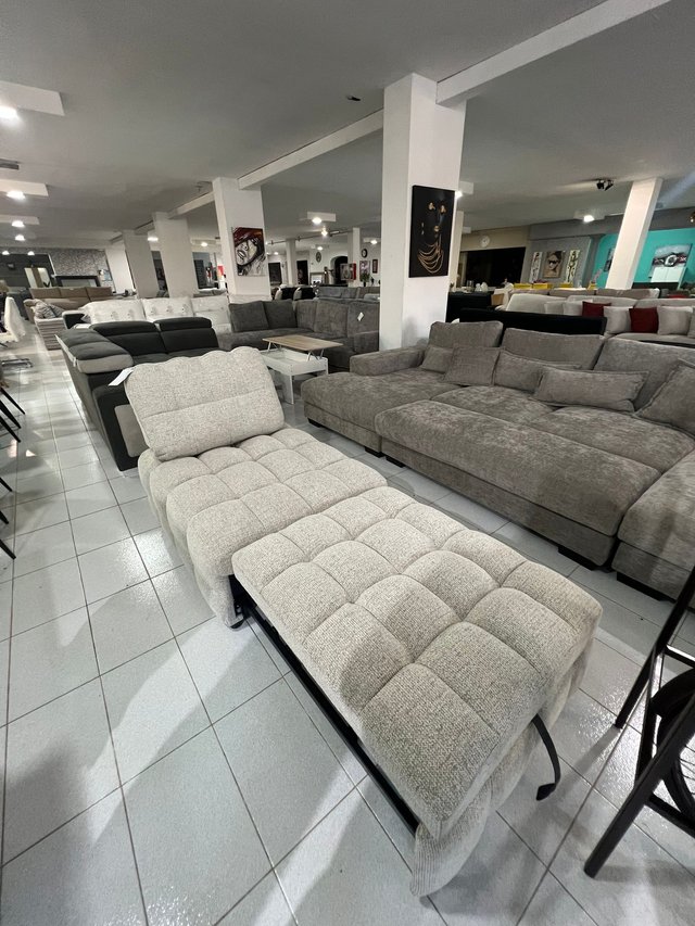 Sofá Cama Beige 1 Plaza