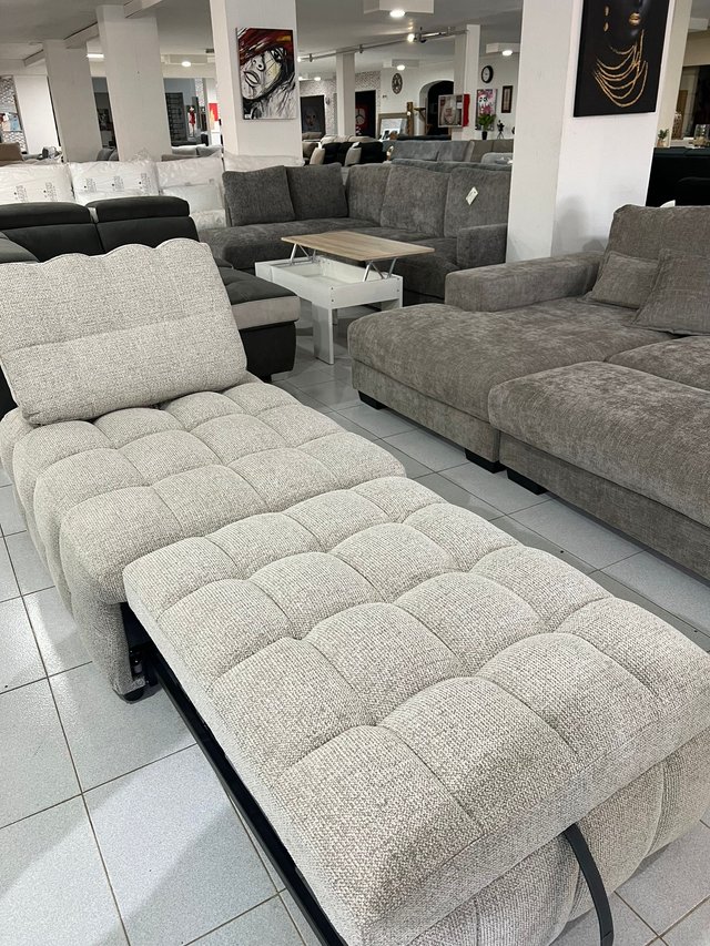 Sofá Cama Beige 1 Plaza