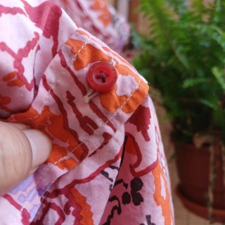 Camicia ETRO a stampa rosa e arancione
