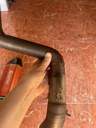 Tubo de escape Akrapovič KTM 125