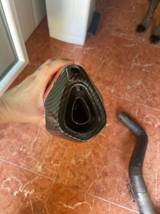 Tubo de escape Akrapovič KTM 125