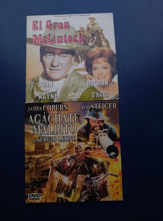peliculas oeste y otras dvd varias