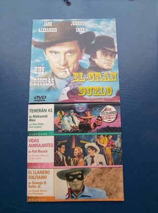 peliculas oeste y otras dvd varias