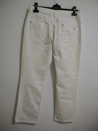 Vaqueros Massimo Dutti Blancos Talla 42