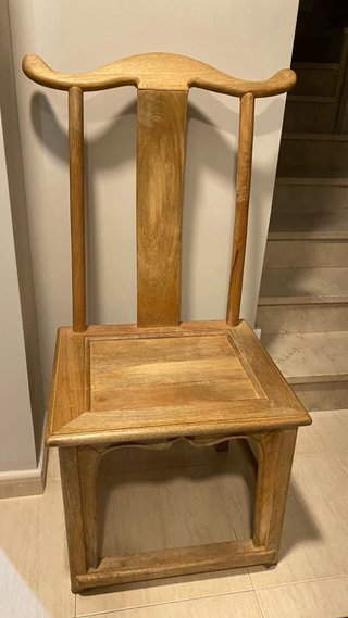 Silla de madera estilo vintage