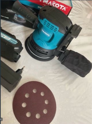 Levigatrice Orbitale Cordless Tmakota 48 V