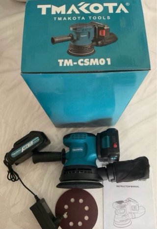 Levigatrice Orbitale Cordless Tmakota 48 V