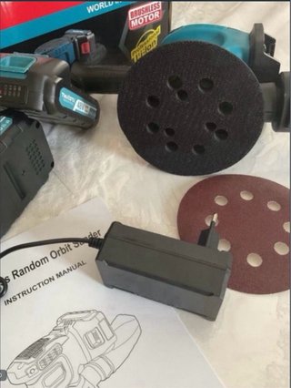 Levigatrice Orbitale Cordless Tmakota 48 V