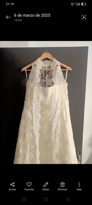 Vestido de Novia Martha Blanc Talla 50 (equiv. 42)