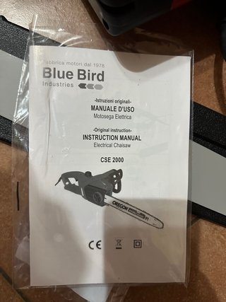 Motosega Elettrica Blue Bird CSE2000 2000W
