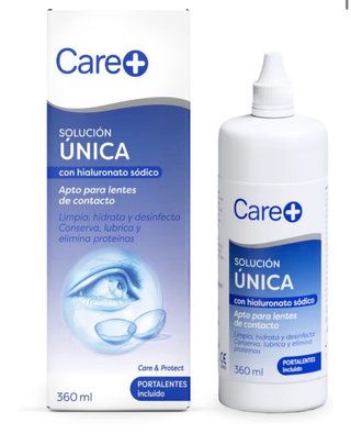 Care+ Solución Lentillas Hialuronato Sódico nuevo