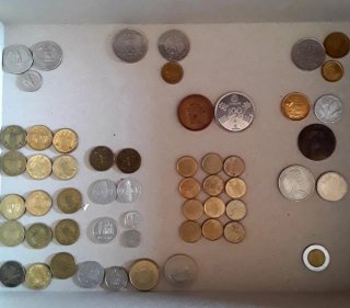 Lote 55 Monedas Españolas y Extranjeras