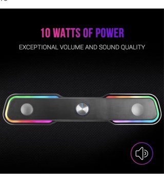 Altavoces PC 10W RGB