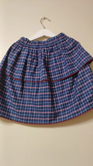 Falda niña cuadros Talla 14