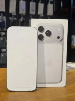IPHONE 17 PRO MAX 256GB PLATA 100% BATERÍA