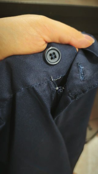 Pantalones de trabajo negros hombre