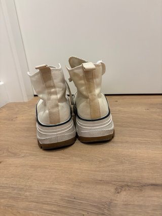 Zapatillas Converse plataforma blancas