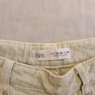 Falda pantalón Zara verde