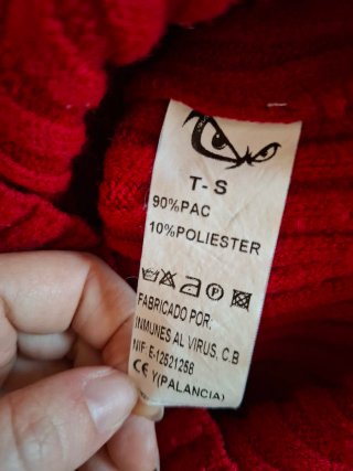 Jersey chaqueta Virus rojo