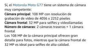 Motorola Moto G77 5G 128GB Azul/Negro