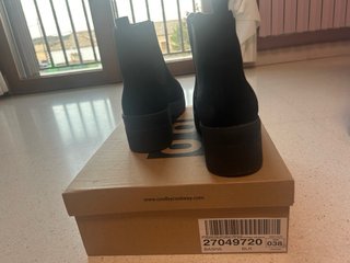 Botines negros plataforma