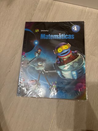 Pack de 3 libros texto matemáticas 4 primaria