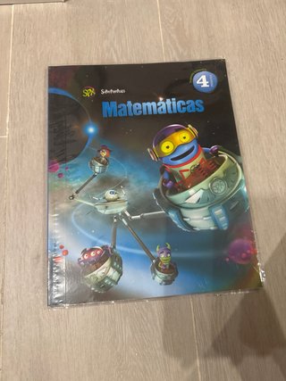 Pack de 3 libros texto matemáticas 4 primaria
