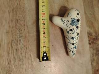 Ocarina Paparolo Fa5 Pintada Mano