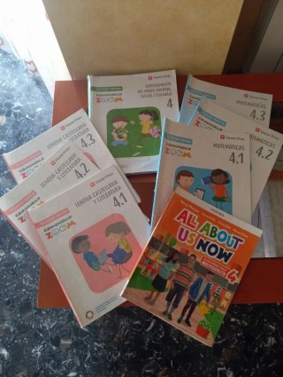 Libros de texto 4° Primaria