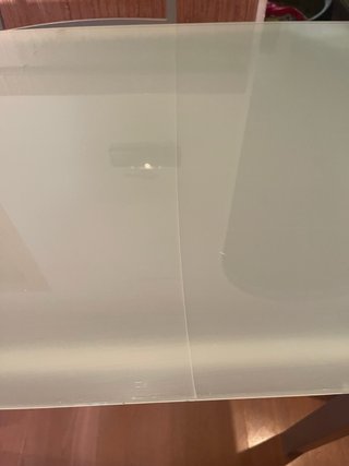 Mesa cristal y 4 sillas cocina