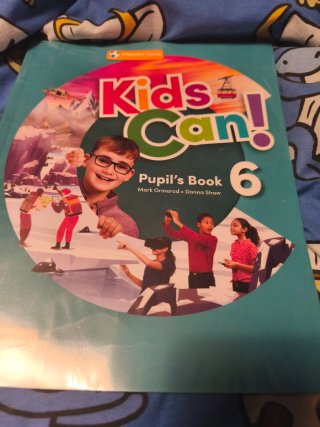 Libro inglés 6 primaria kid can