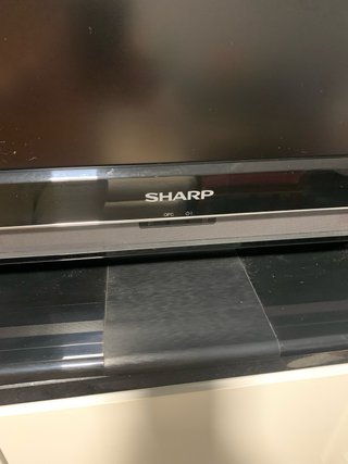 Televisor Sharp Negro