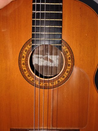 Guitarra flamenca Valeriano algodonales 1976