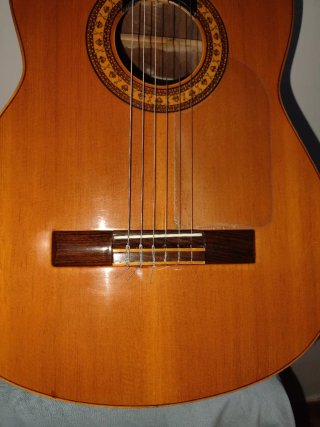 Guitarra flamenca Valeriano algodonales 1976