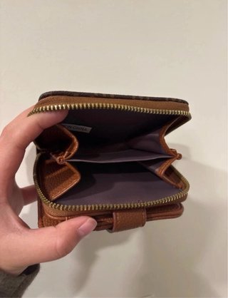 Billetera Marrón M con cierre