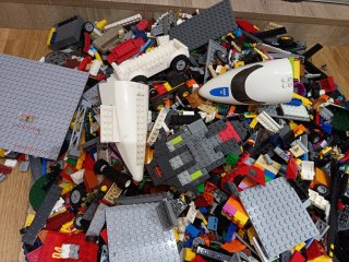 Lote de piezas LEGO más de 6k