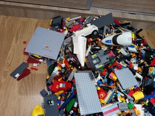 Lote de piezas LEGO más de 6k